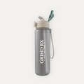 Luxuriöse GRIND-RX 1L Hydro-Flasche, Weiß/Schwarz